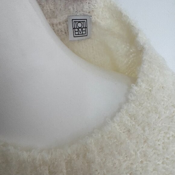 TOTEME Shaggy silk-knit jumper - Picture 9 of 16